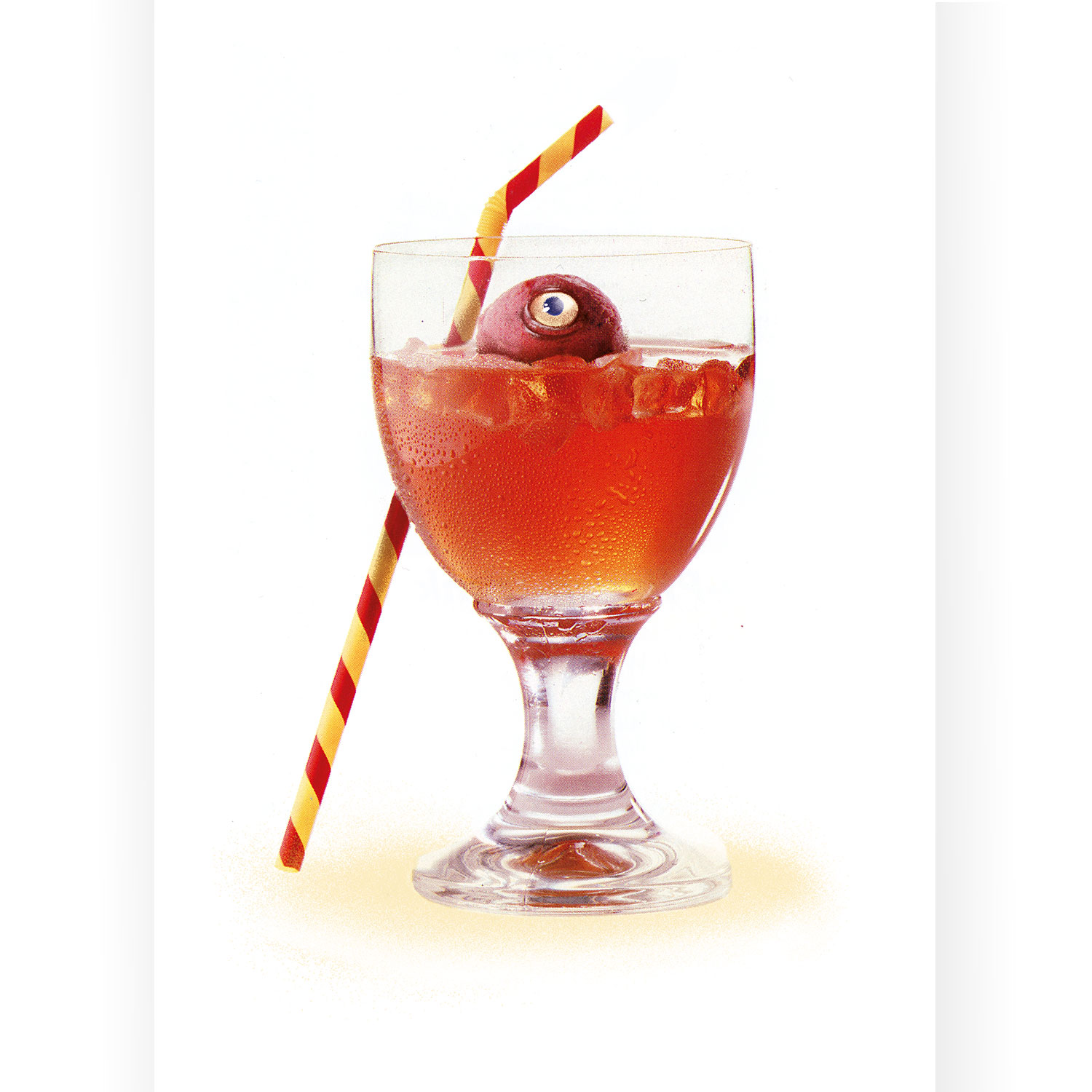 You are what you eat – cocktail, postcard