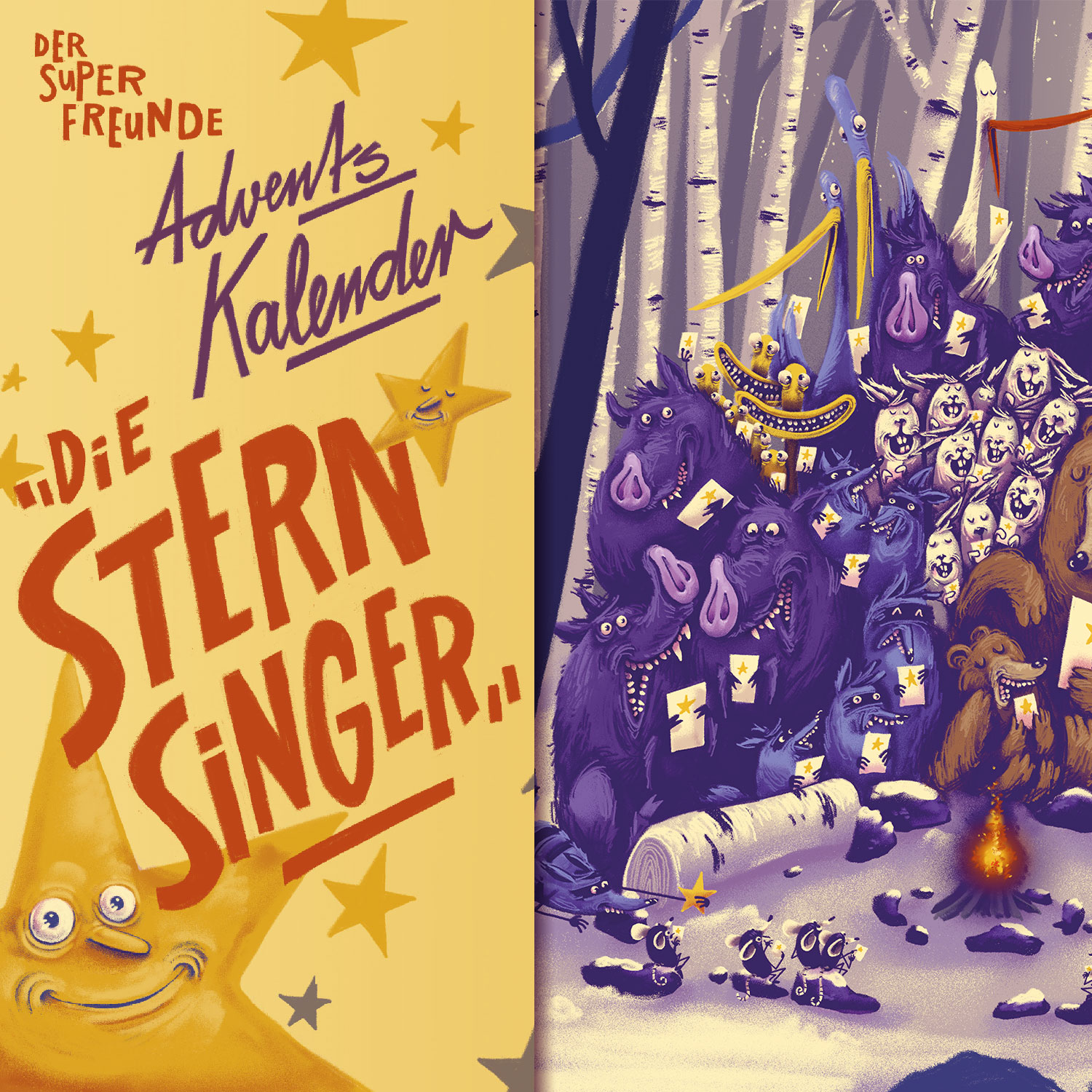 Adventskalender - Die Sternsinger, A4 Adventskalender - Die Sternsinger, A4