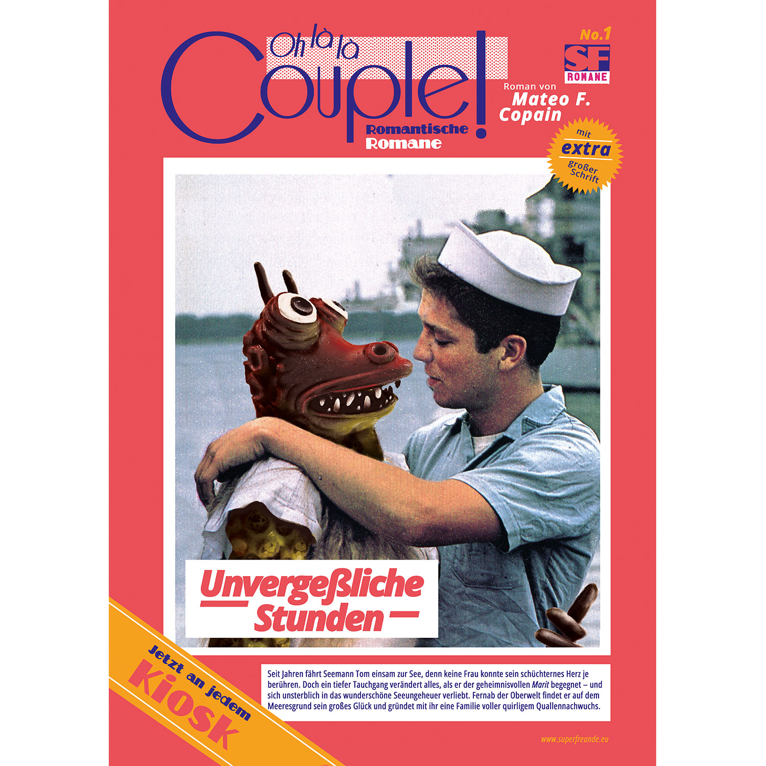 Oh La La Couple – Undine, A3 poster