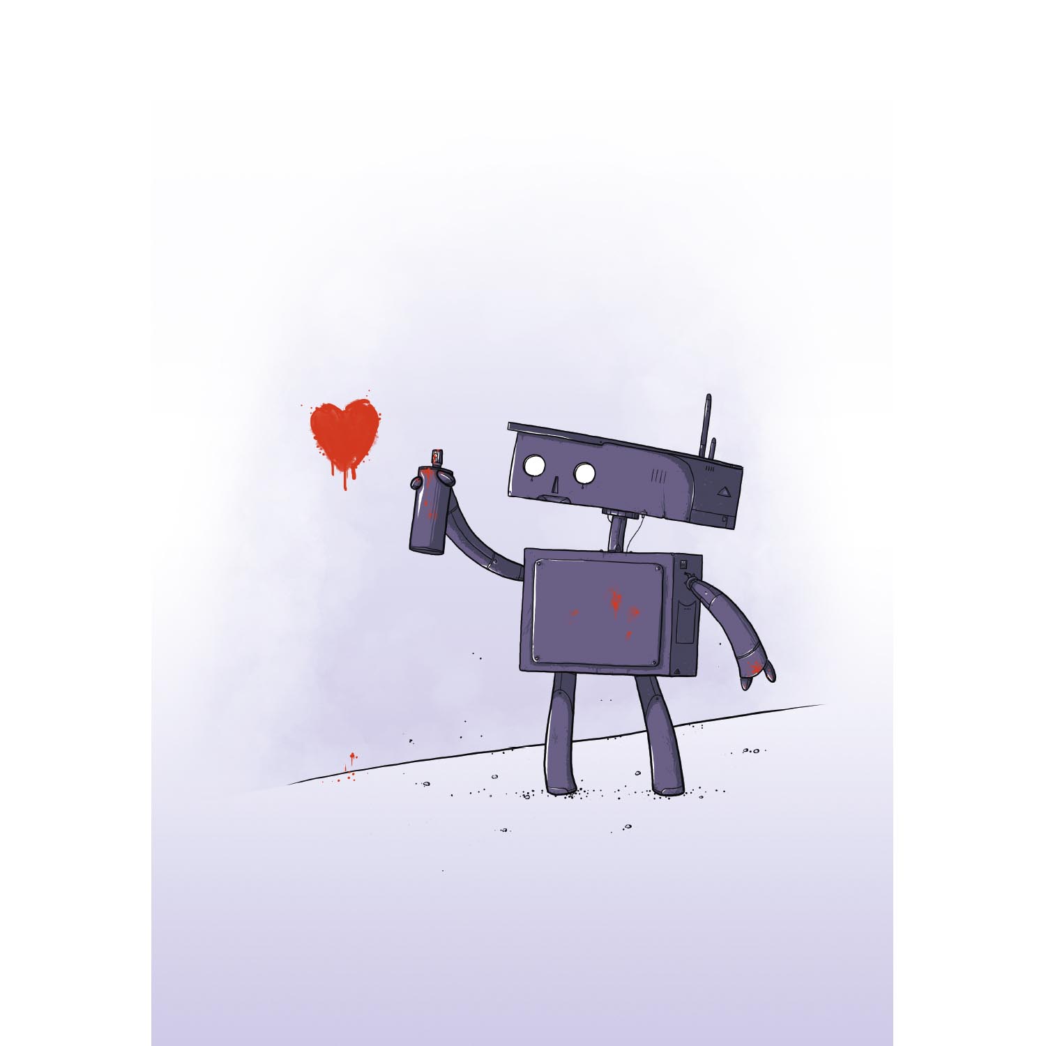 Robo Heart, Plakat A3