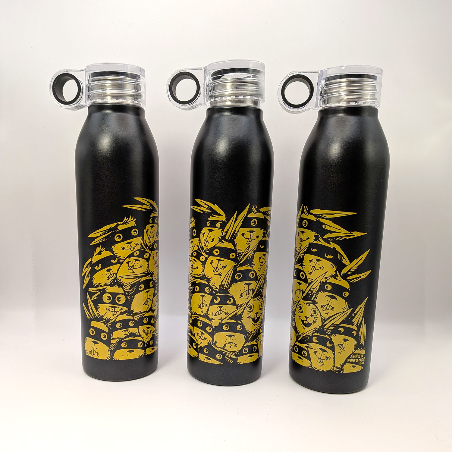 Ninja Hasen- Trinkflasche