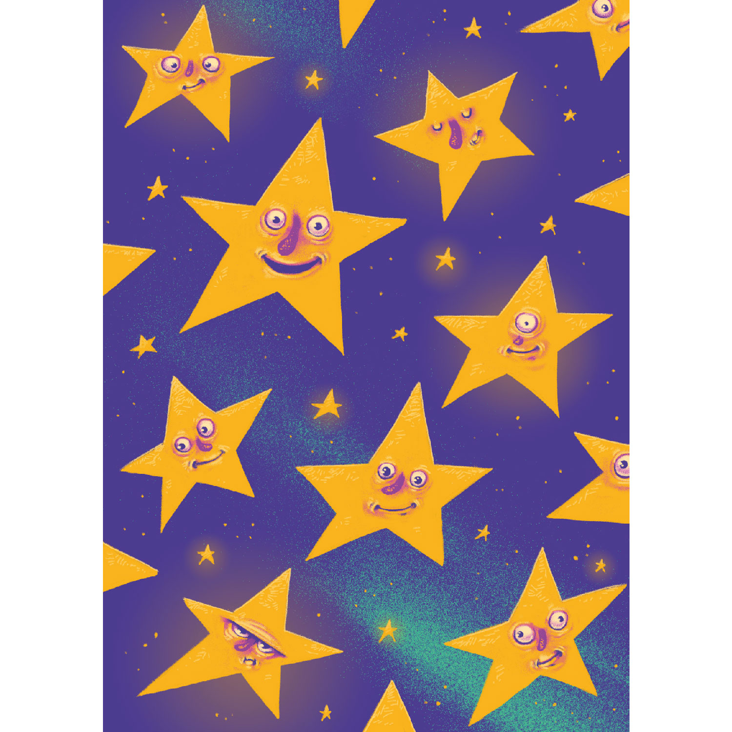 Sternchen, Postkarte