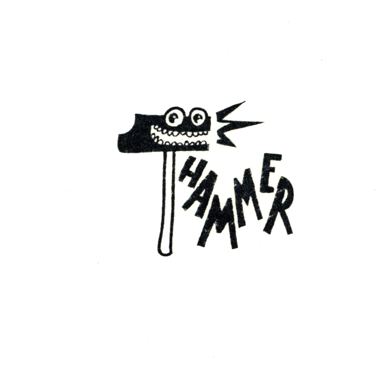 Hammer/ Einzelstempel /4x4cm