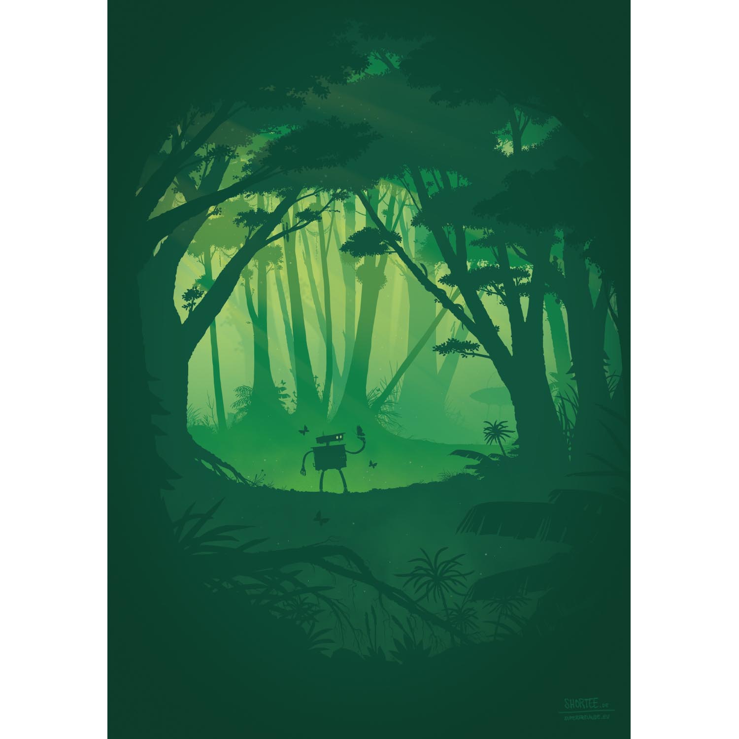 Besucher, Plakat 50x70 Besucher, Plakat 50x70
