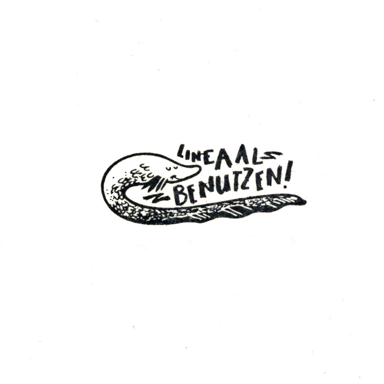 Lineaal benutzen/ Einzelstempel /2x4cm