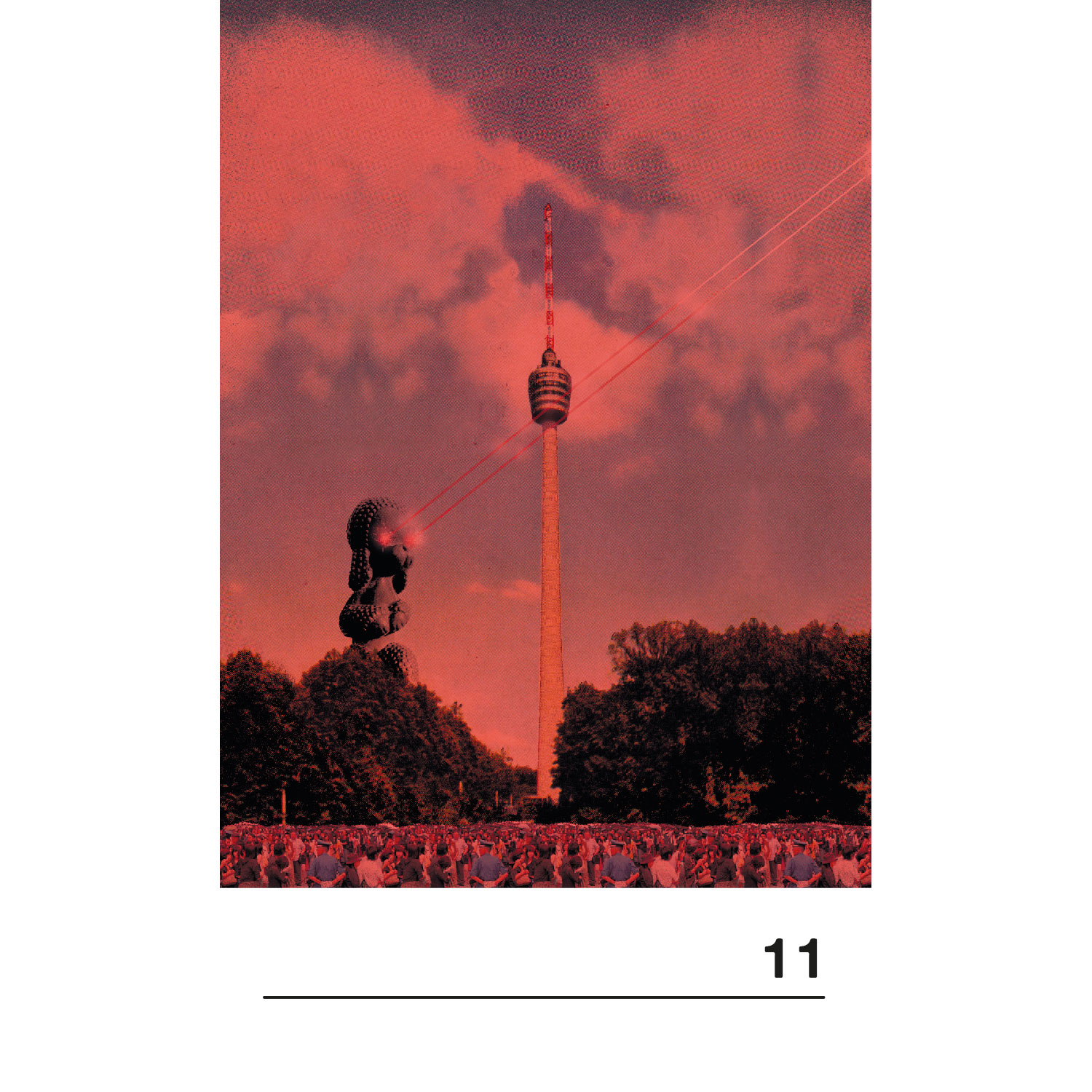 Kalender der Zerstörung Teil 2-Postkartenkalender Die Rückkehr
