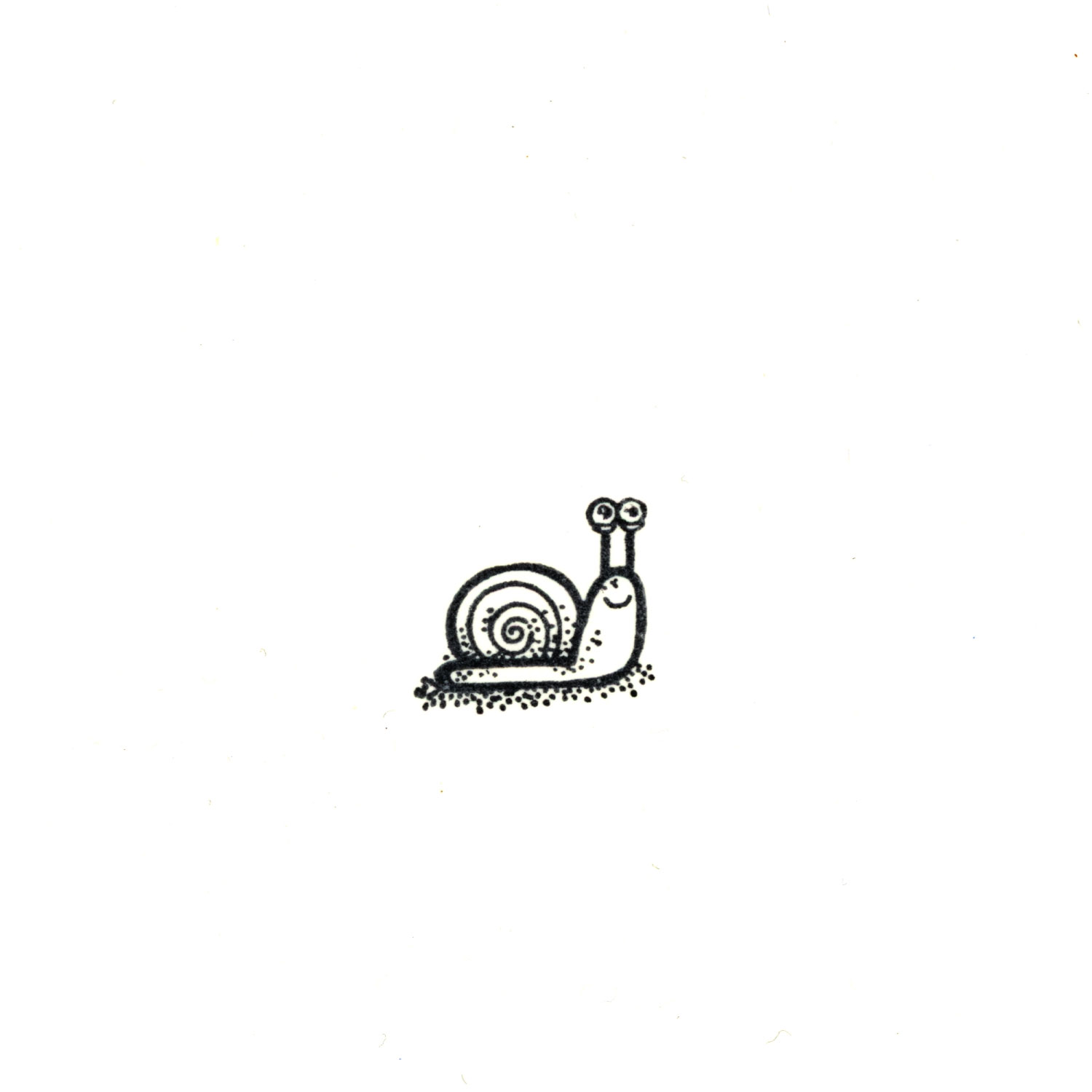 Schnecke / Einzelstempel /2x2cm