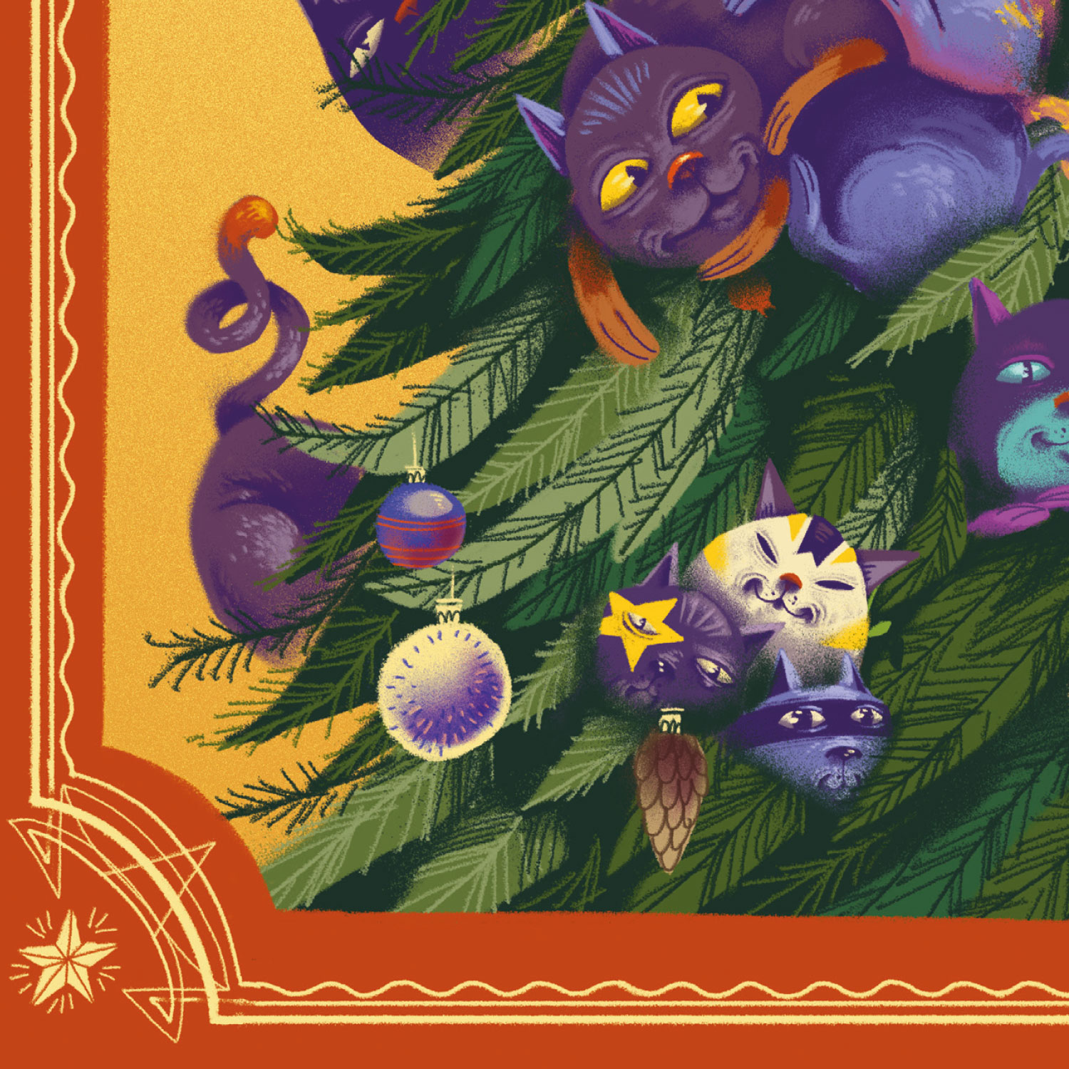 Advent calendar A3 Here just around the corner