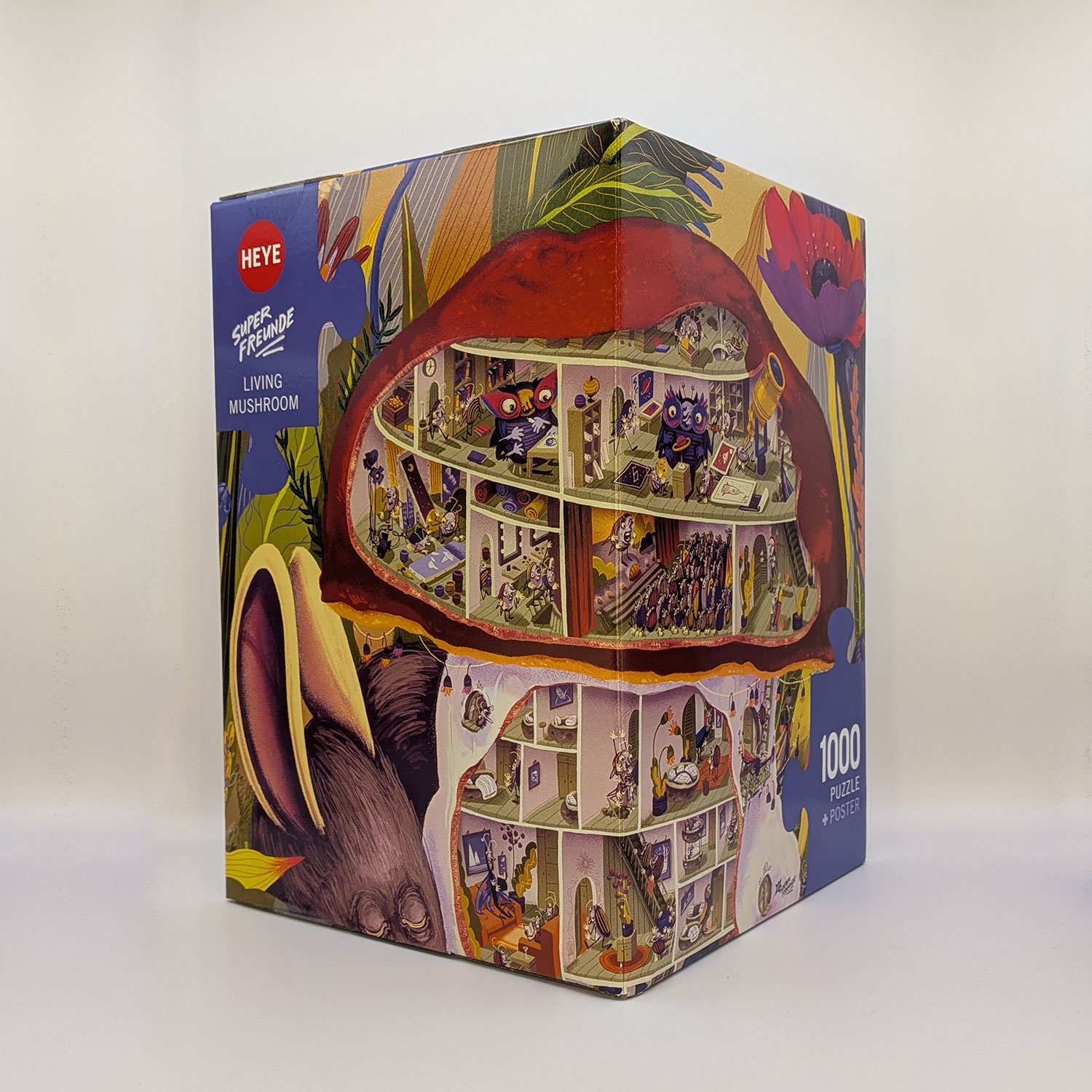 Living Mushroom - 1000 Piece Puzzle - 50x70cm