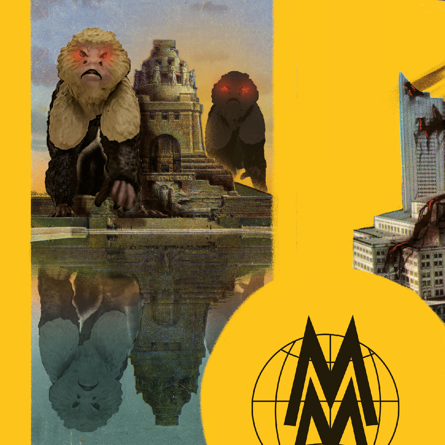 Leipzig city poster