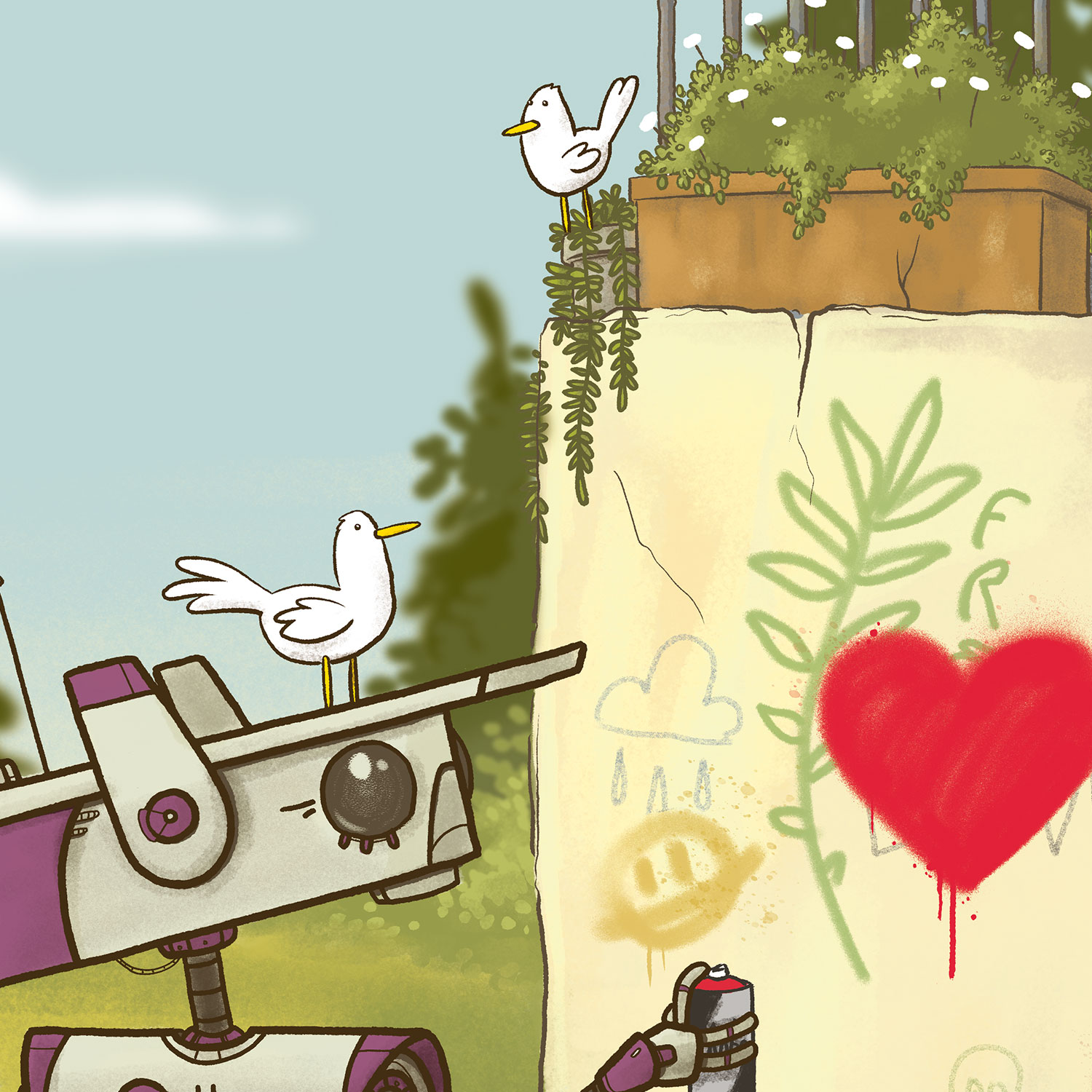 Robo Heart, Plakat A3