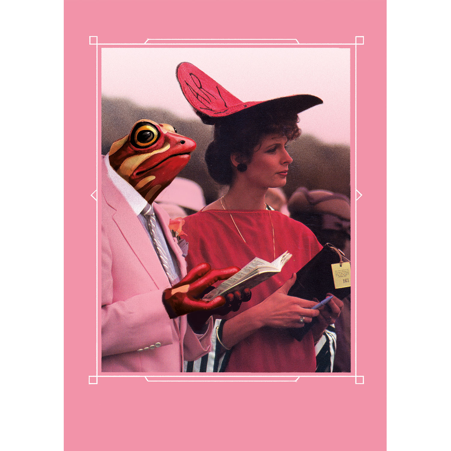 Oh LaLa Couple,Wedding, postcard
