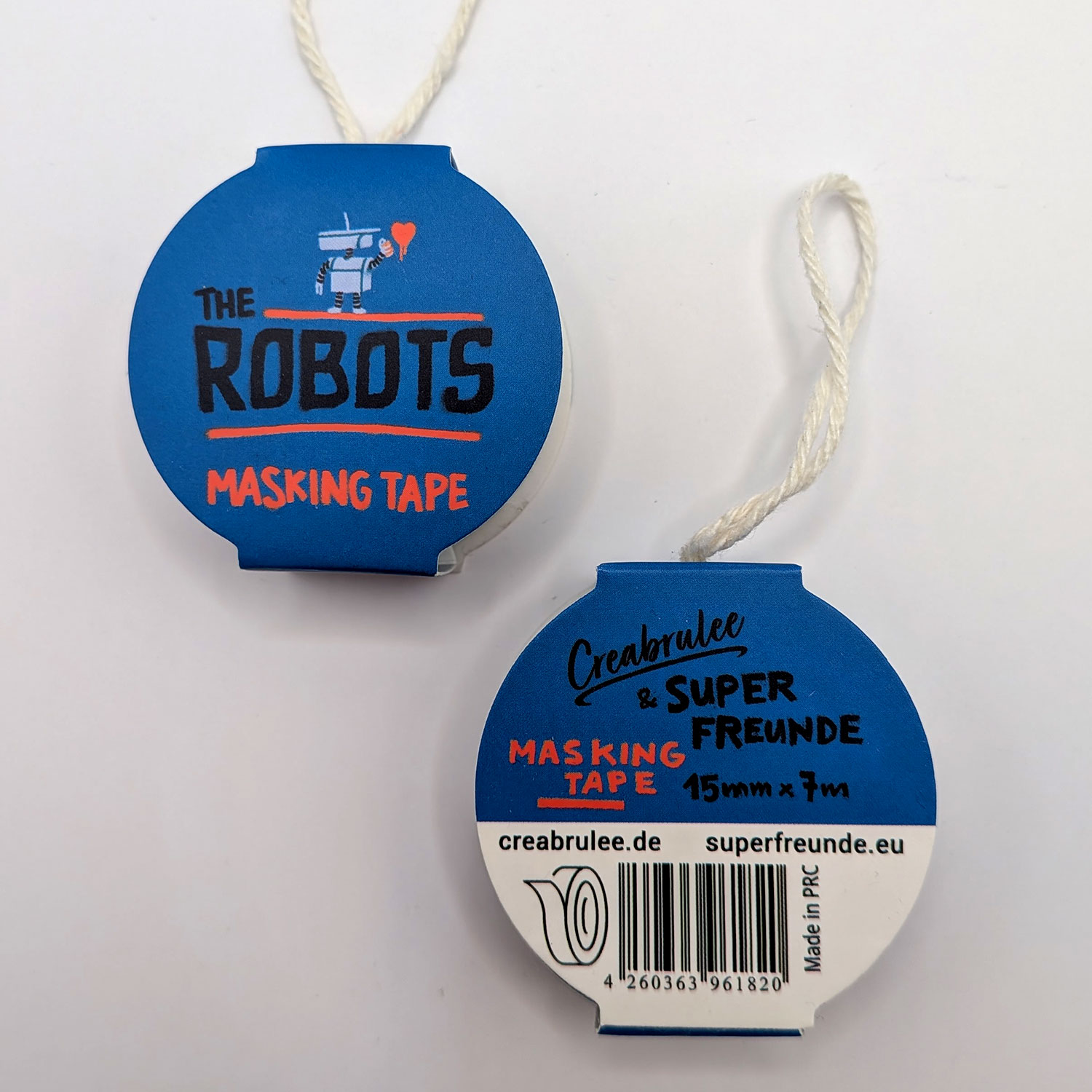 Washitape, Robo