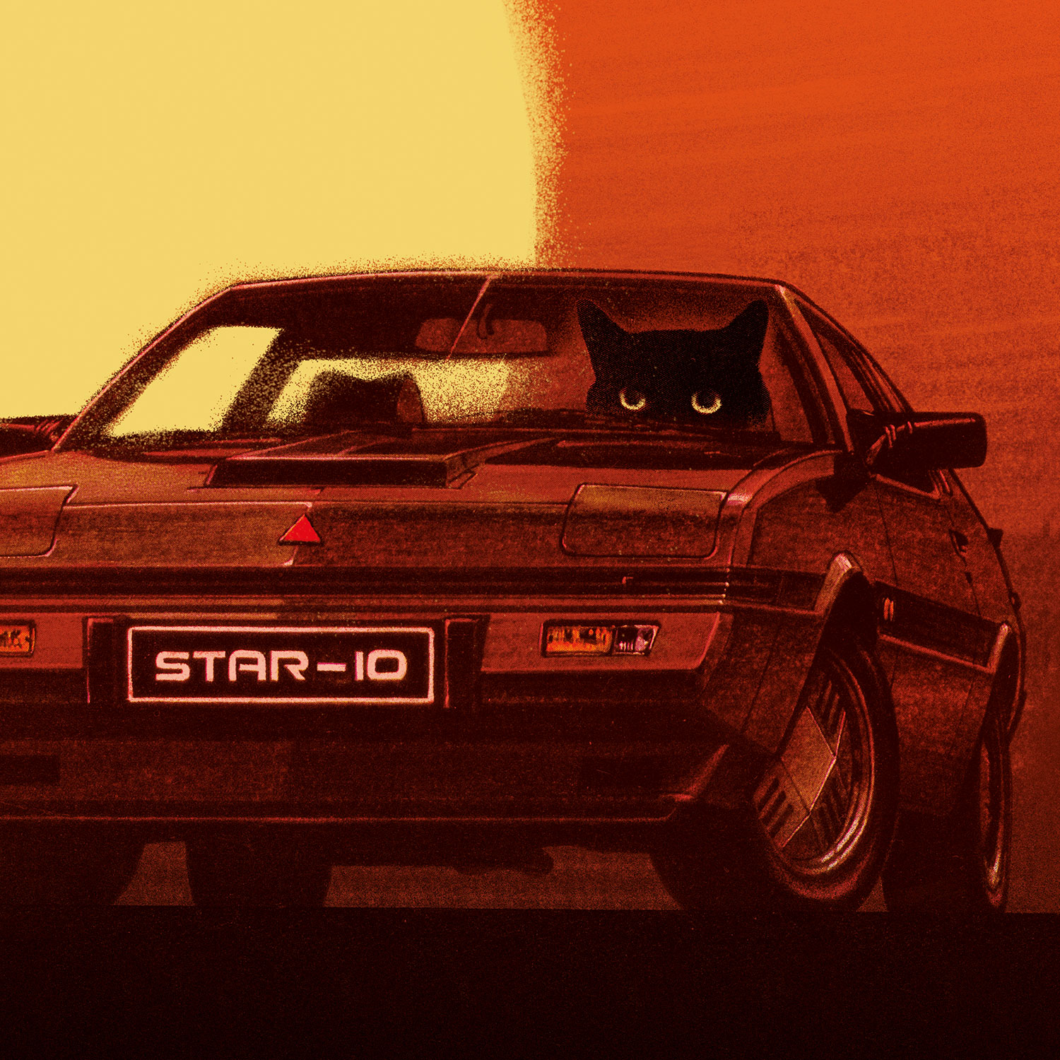 Stray Rider Part 2, A3 poster