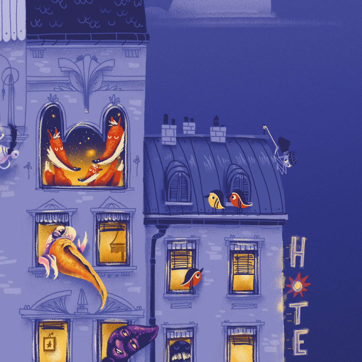 Advent calendar A3 Here just around the corner