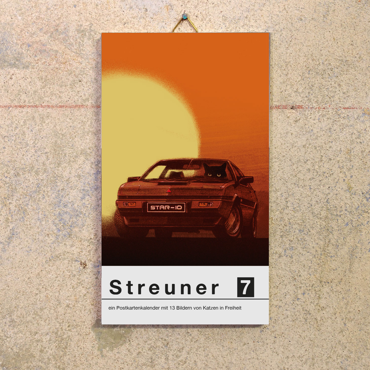 Streuner 7, Postkartenkalender
