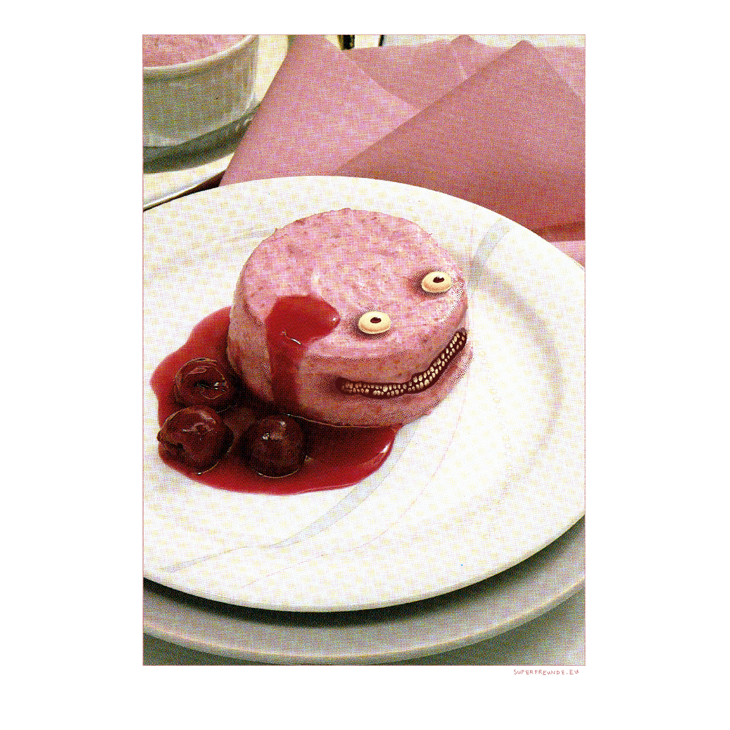 Du bist was du isst - Dessert, Plakat A3 Du bist was du isst - Dessert, Plakat A3