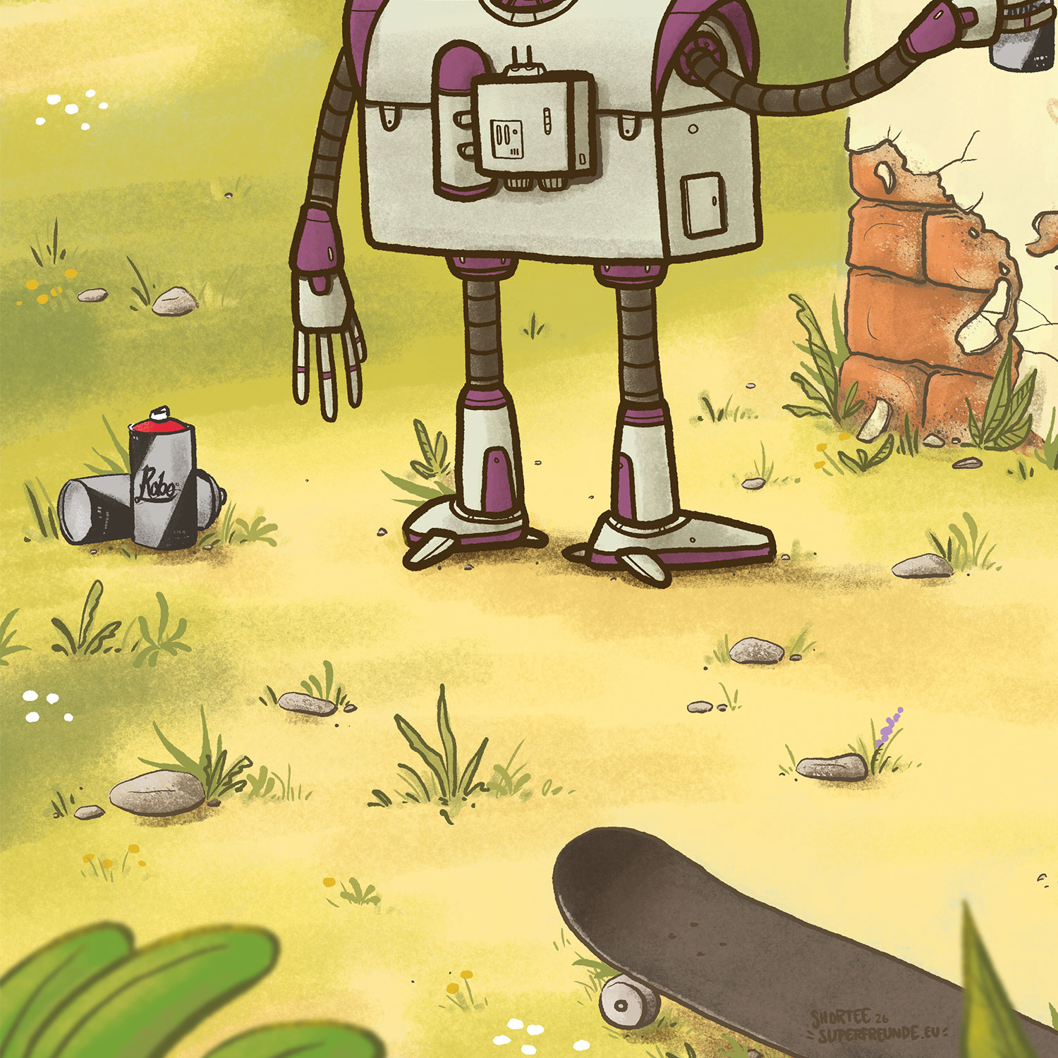 Robo Heart, Plakat A3