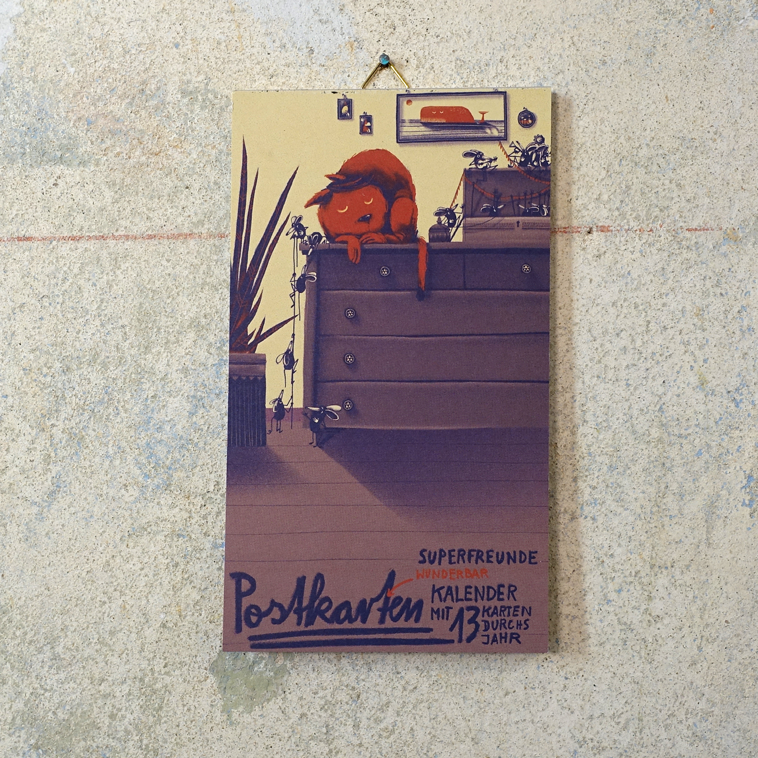 Super postcard calendar N#5