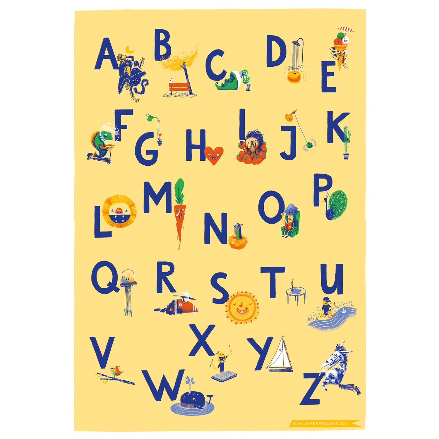 Symbole ABC, Plakat 50x70 Symbole ABC, Plakat 50x70