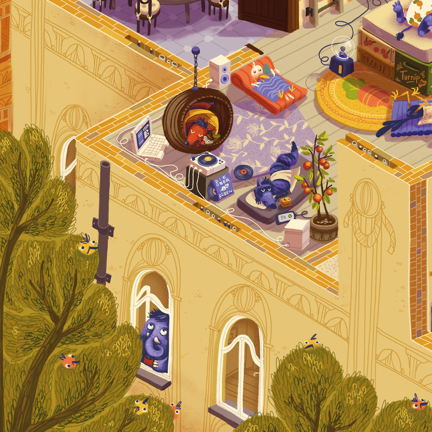 Flora Famosa – The Celebration, A3 poster copy