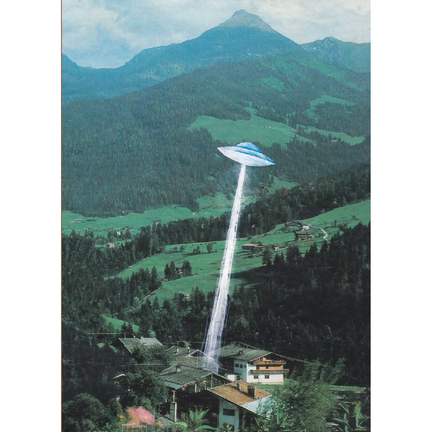 UFO Postkarte 
