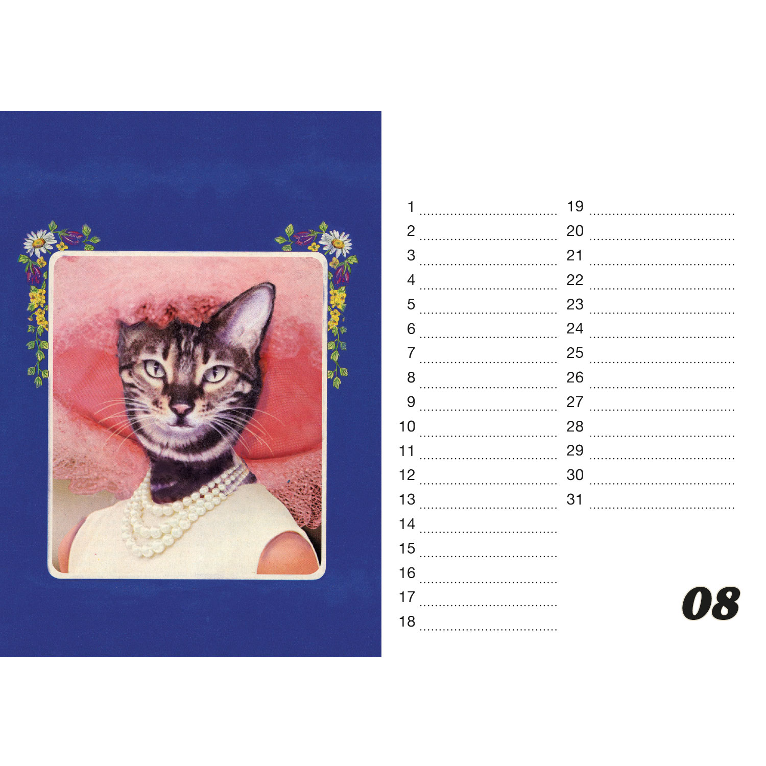 Streuner, Tischkalender A5 Querformat Streuner, Tischkalender A5 Querformat