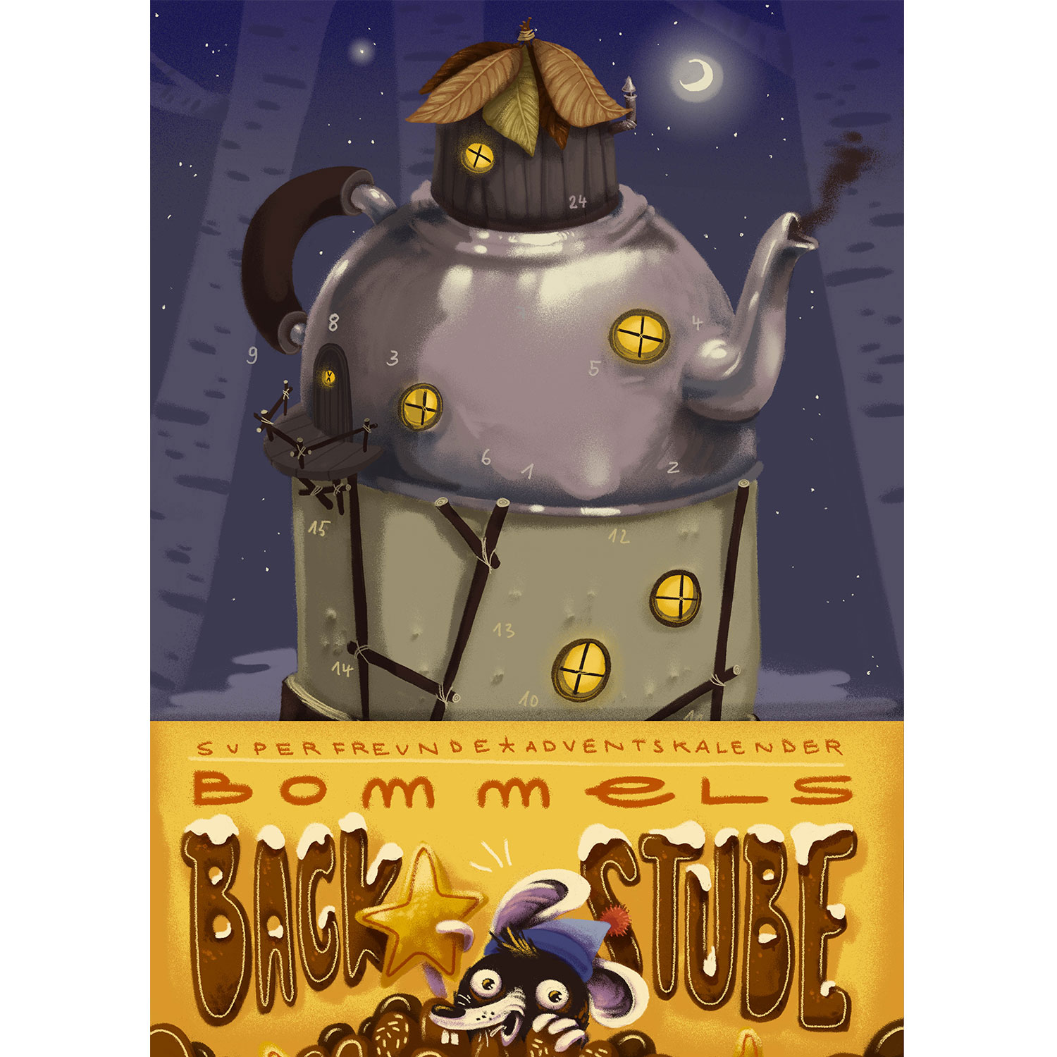 Adventskalender -Bommels Backstube, A4