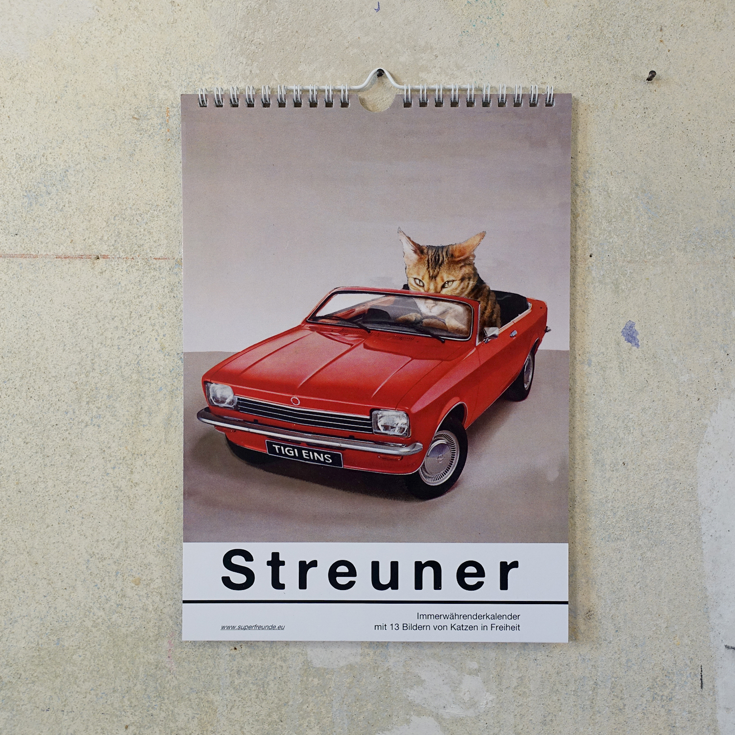 Streuner 2, Immerwährender Kalender A4 Streuner 2, Immerwährender Kalender A4