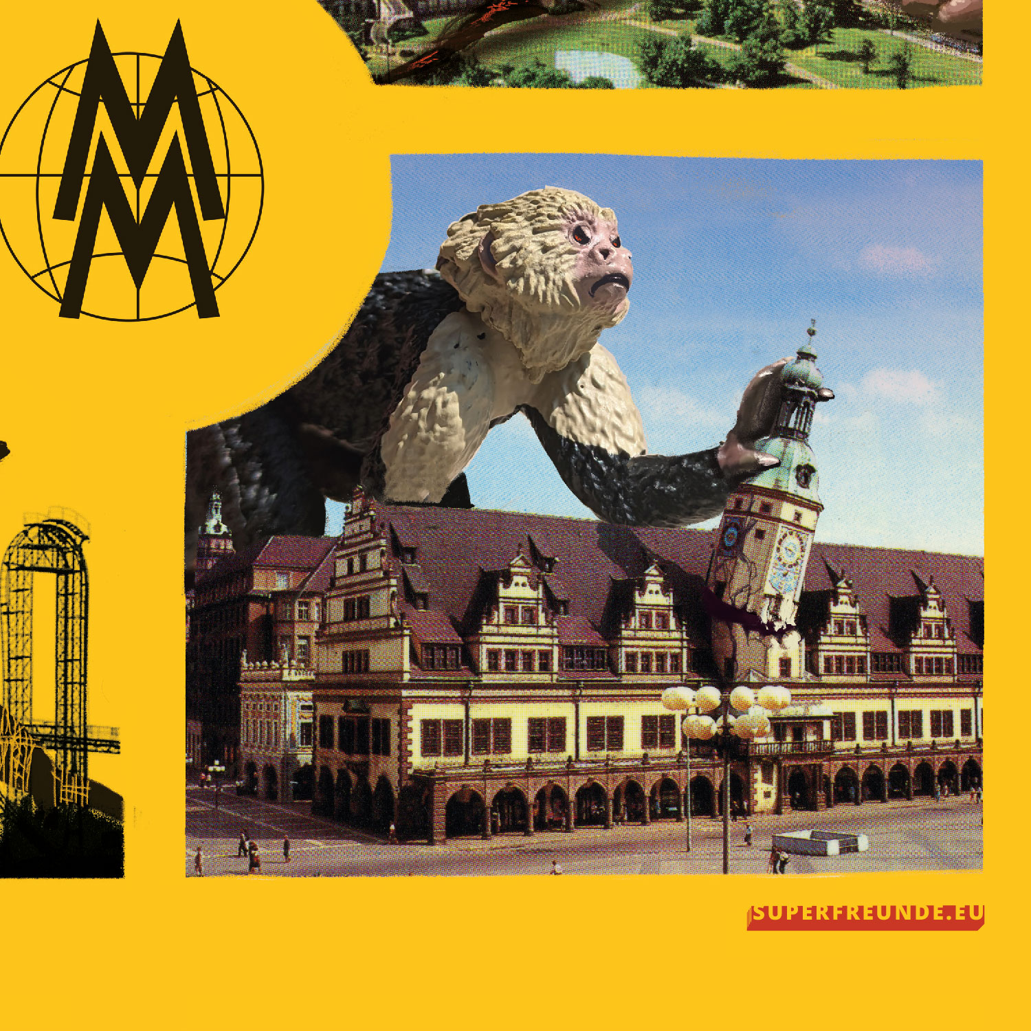 Leipzig city poster