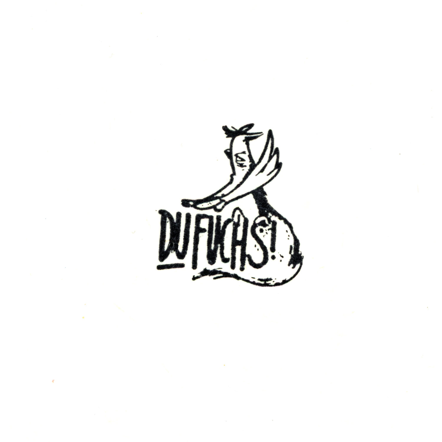 du Fuchs / Einzelstempel /4x4cm