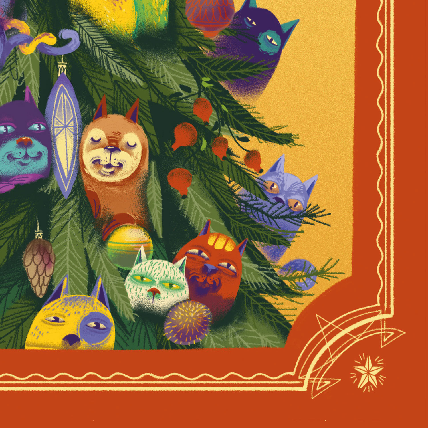 Advent calendar A3 Here just around the corner