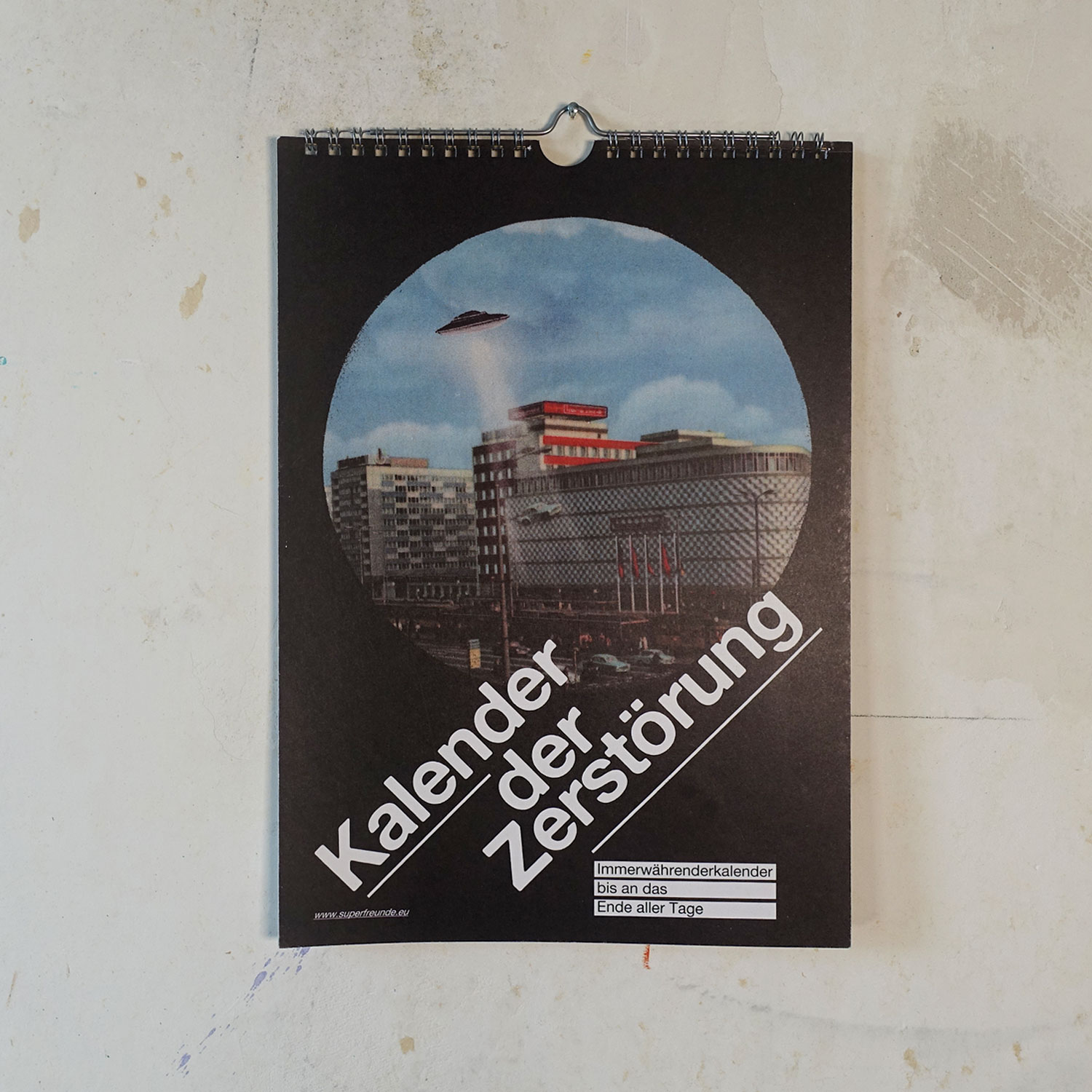Kalender der Zerstörung, immerwährender Kalender A4 Kalender der Zerstörung, immerwährender Kalender A4