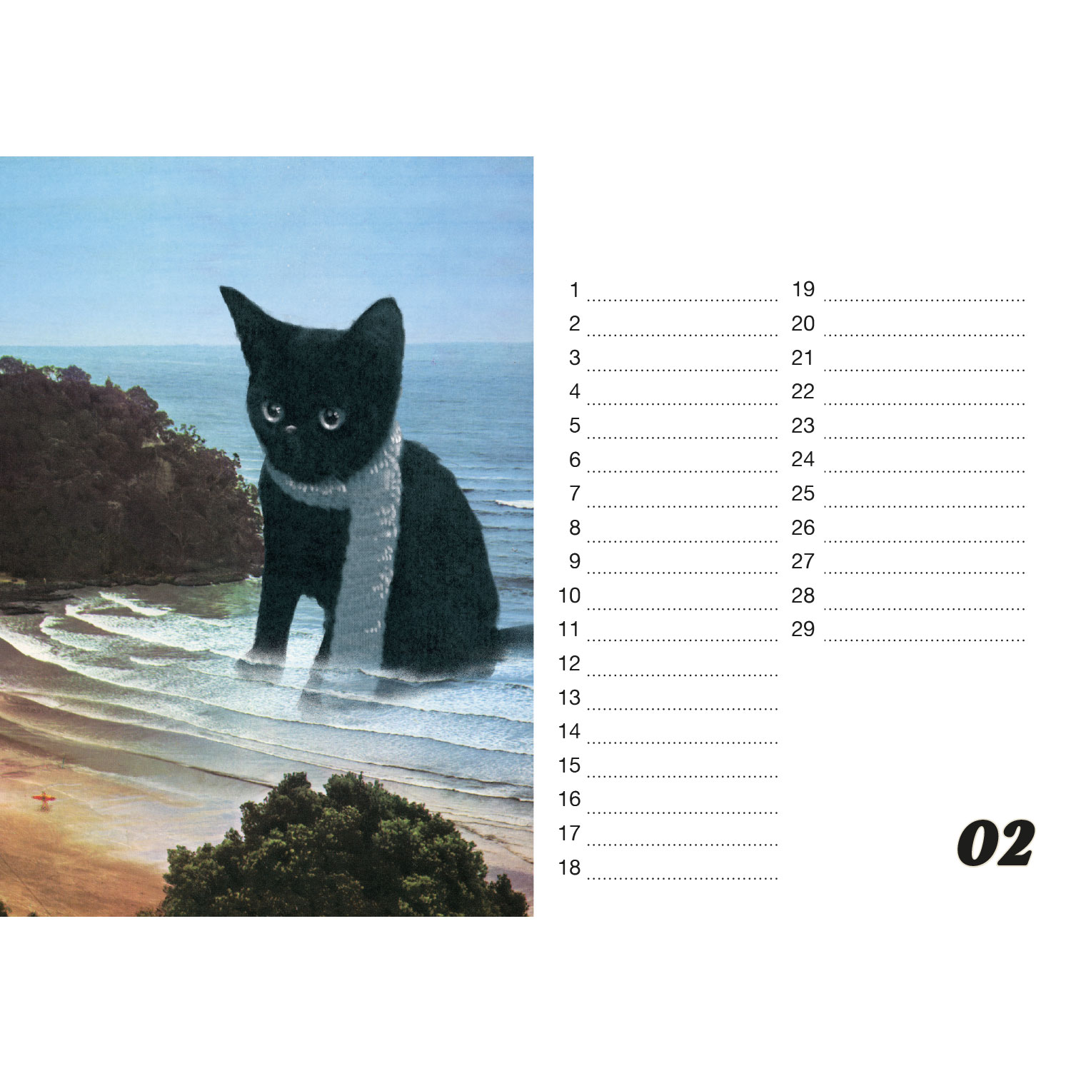 Desk calendar Stray - The Most Beautiful Moments A6