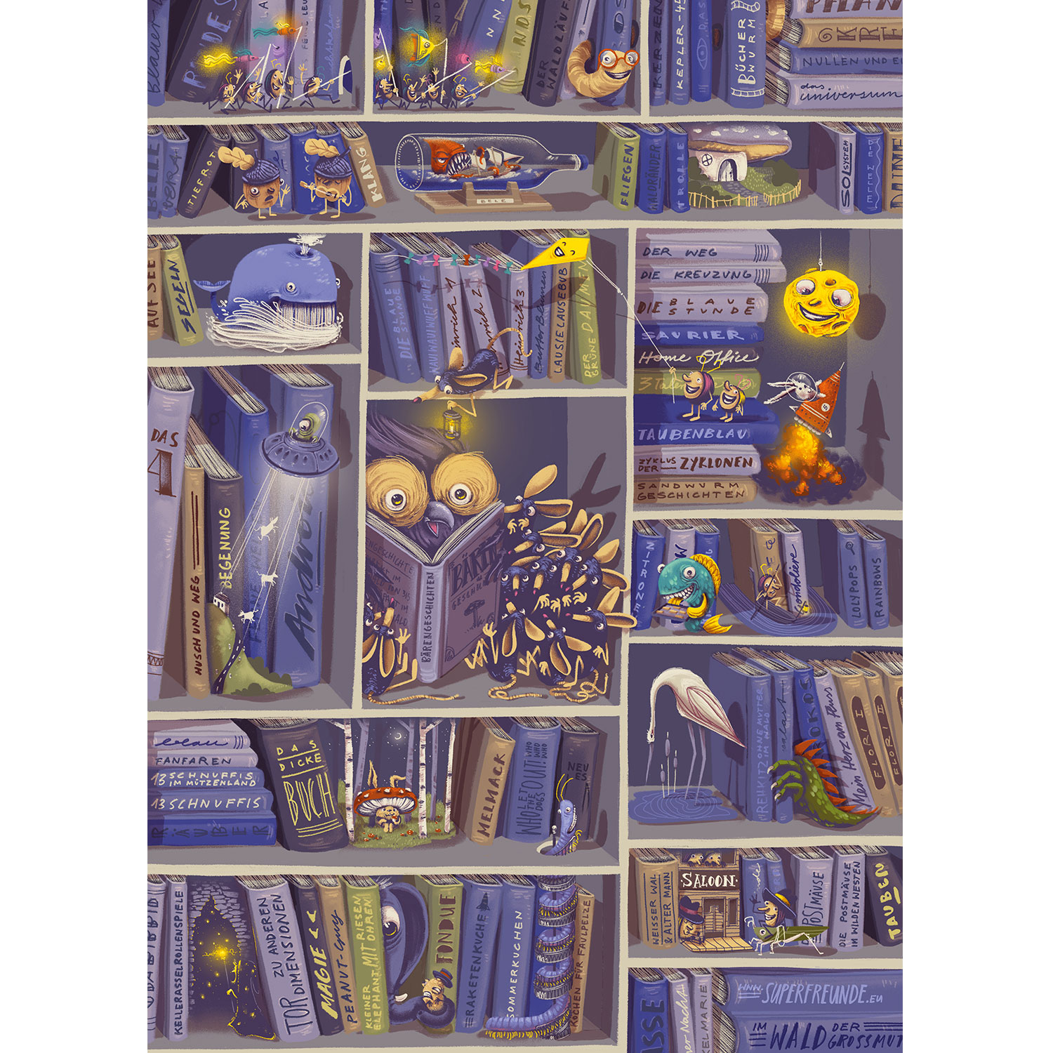 Die lebendige Bibliothek, Plakat A3 Die lebendige Bibliothek, Plakat A3