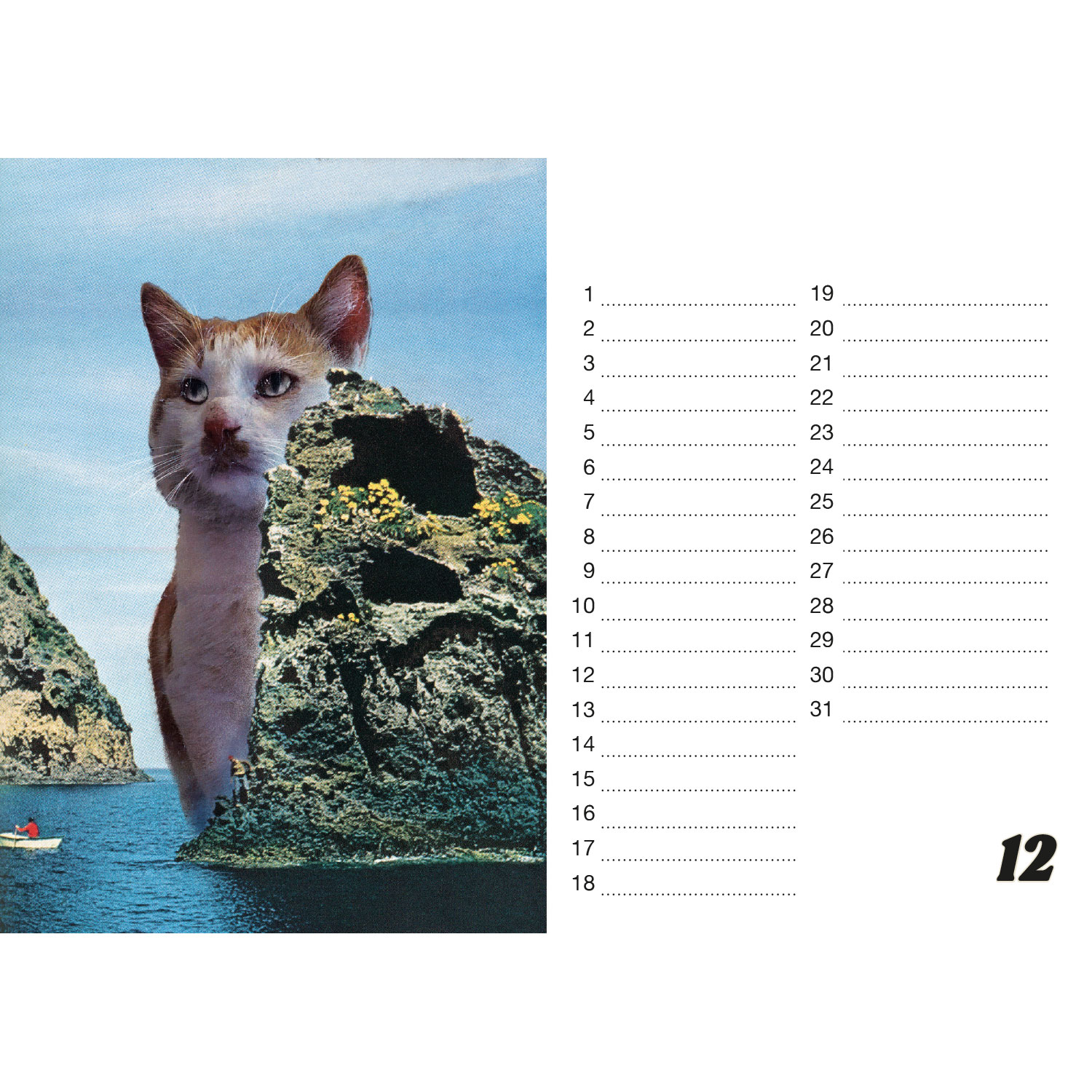 Desk calendar Stray - The Most Beautiful Moments A6