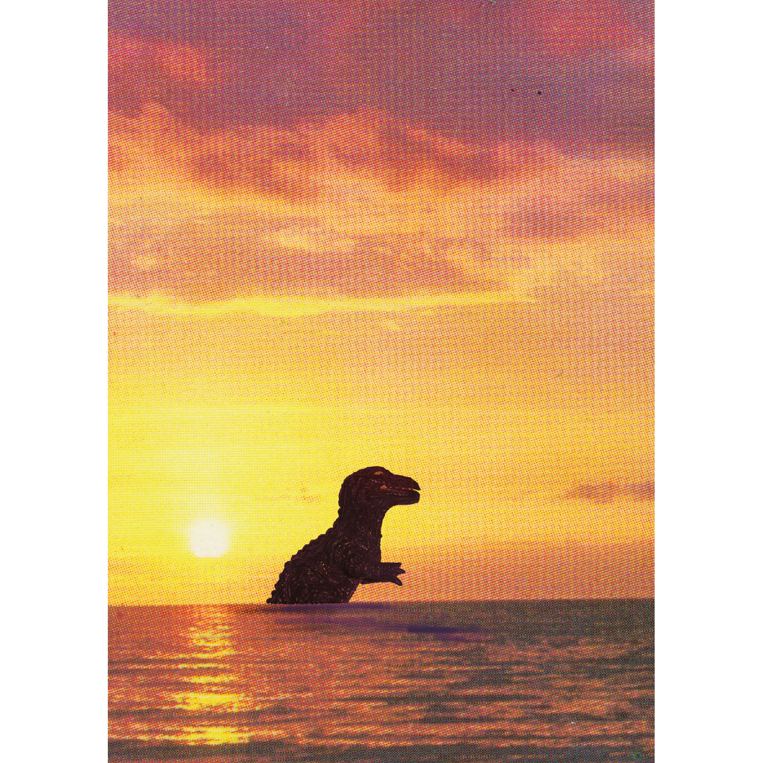 KDZ - Sonnenuntergang, Postkarte