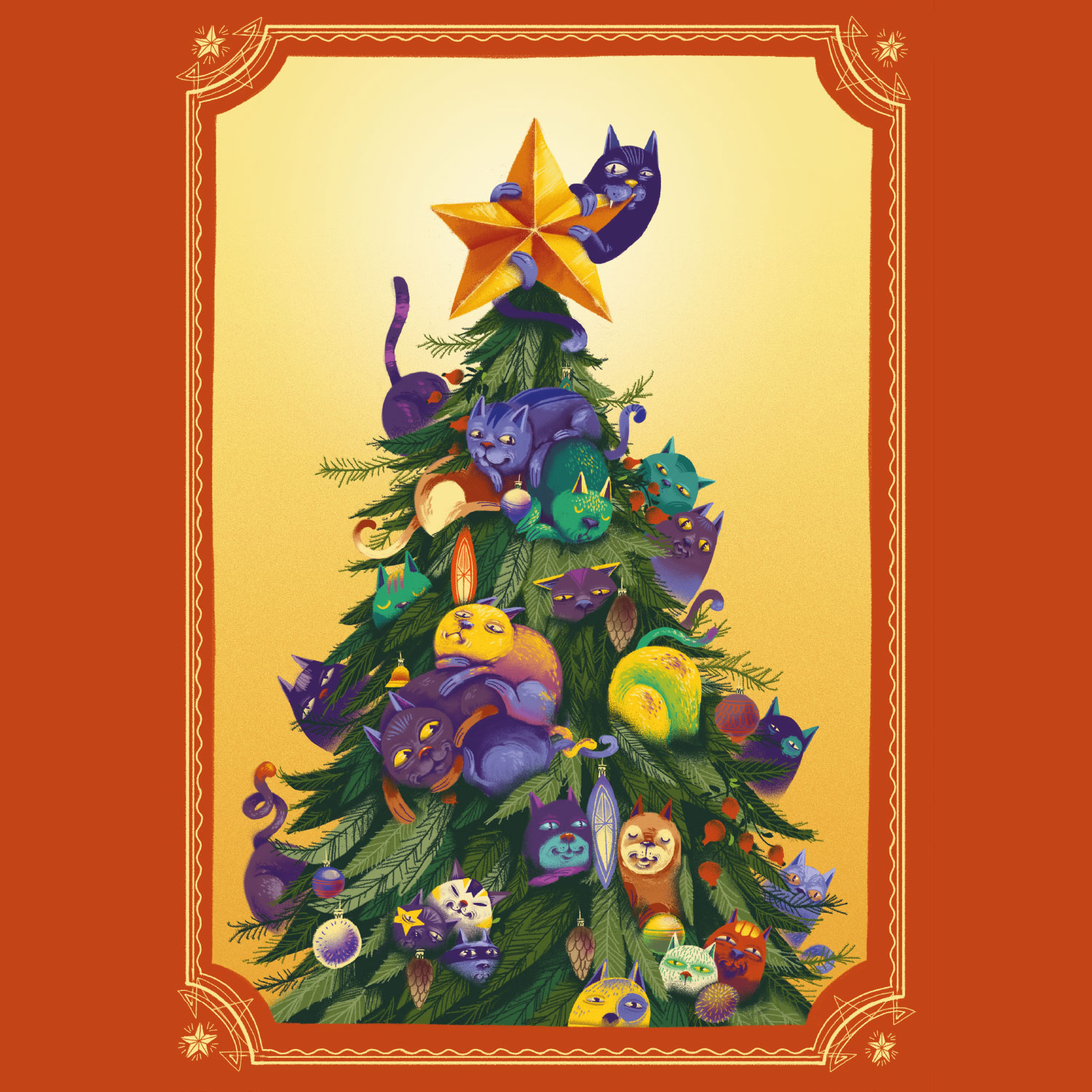 Advent calendar A3 Here just around the corner