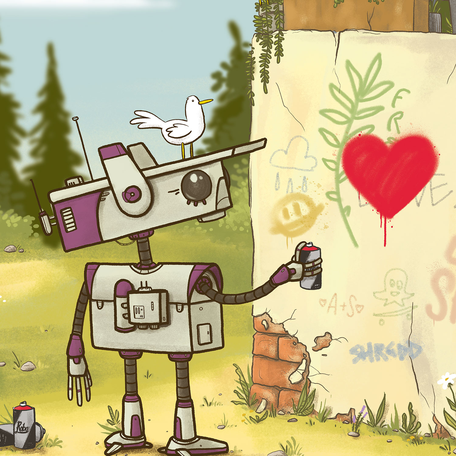 Robo Heart, Plakat A3